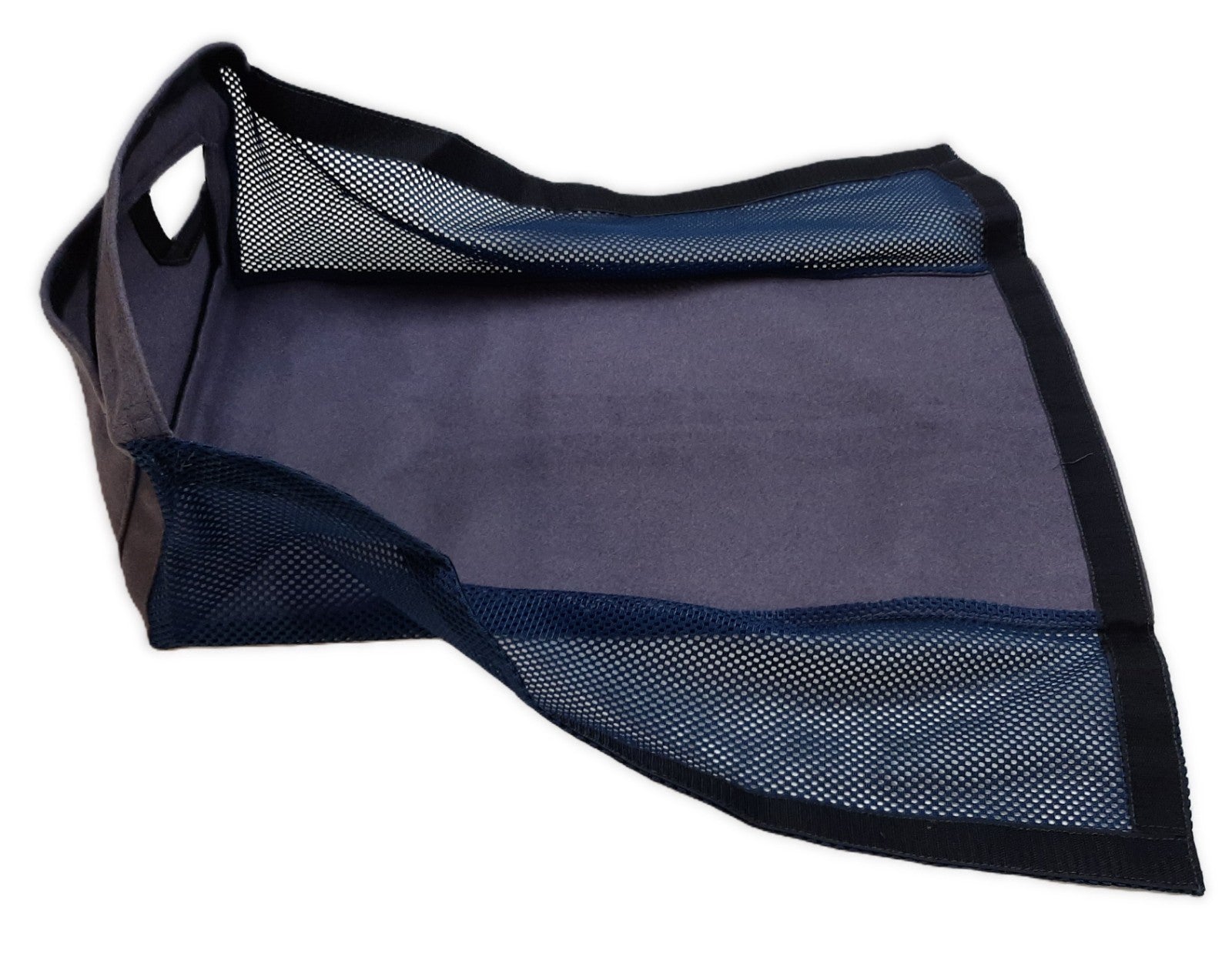Ceremonial Rucksack / Radio Pack Cover British Army Blue Grey Mesh Footguards'