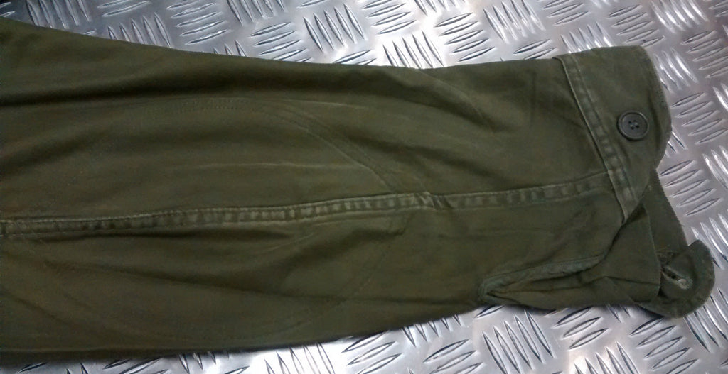 Genuine Vintage Military Combat Jacket 1980's Distressed Look Unique Look 80's