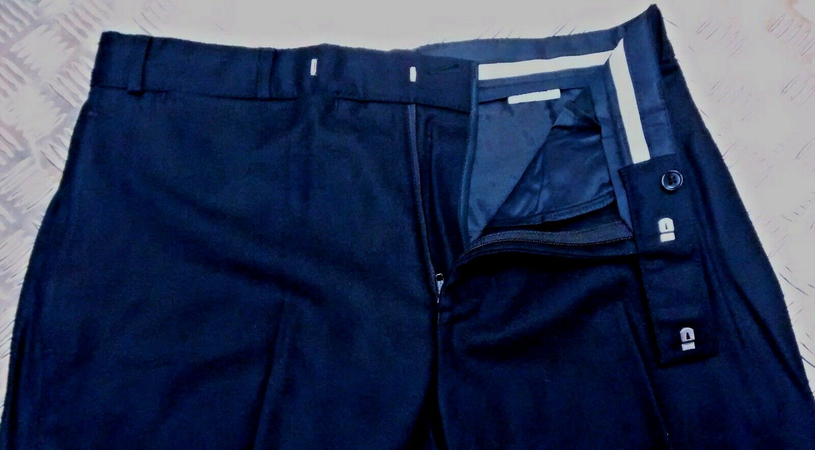 100% Wool Womens Uniform Officers Dress Parade Slacks Waist 72cm Leg 79cm - NEW