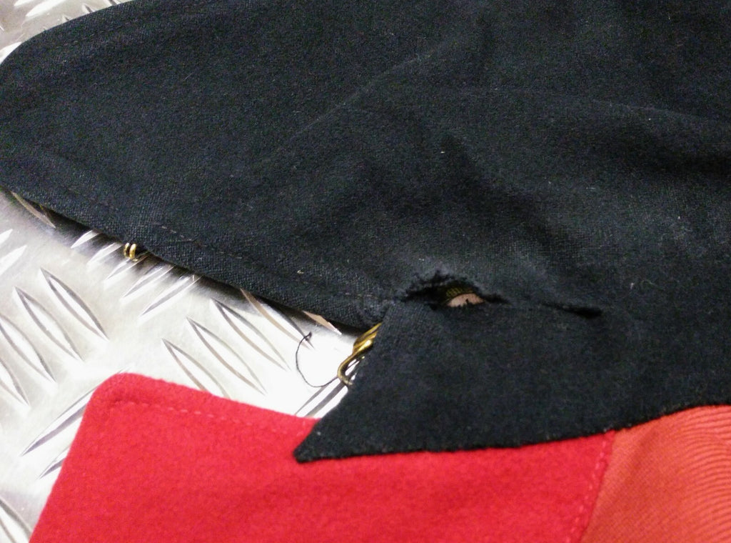 Wool Parade Cloak H Cav Life Guards Honi soit qui mal y pense Blue Collar Faulty