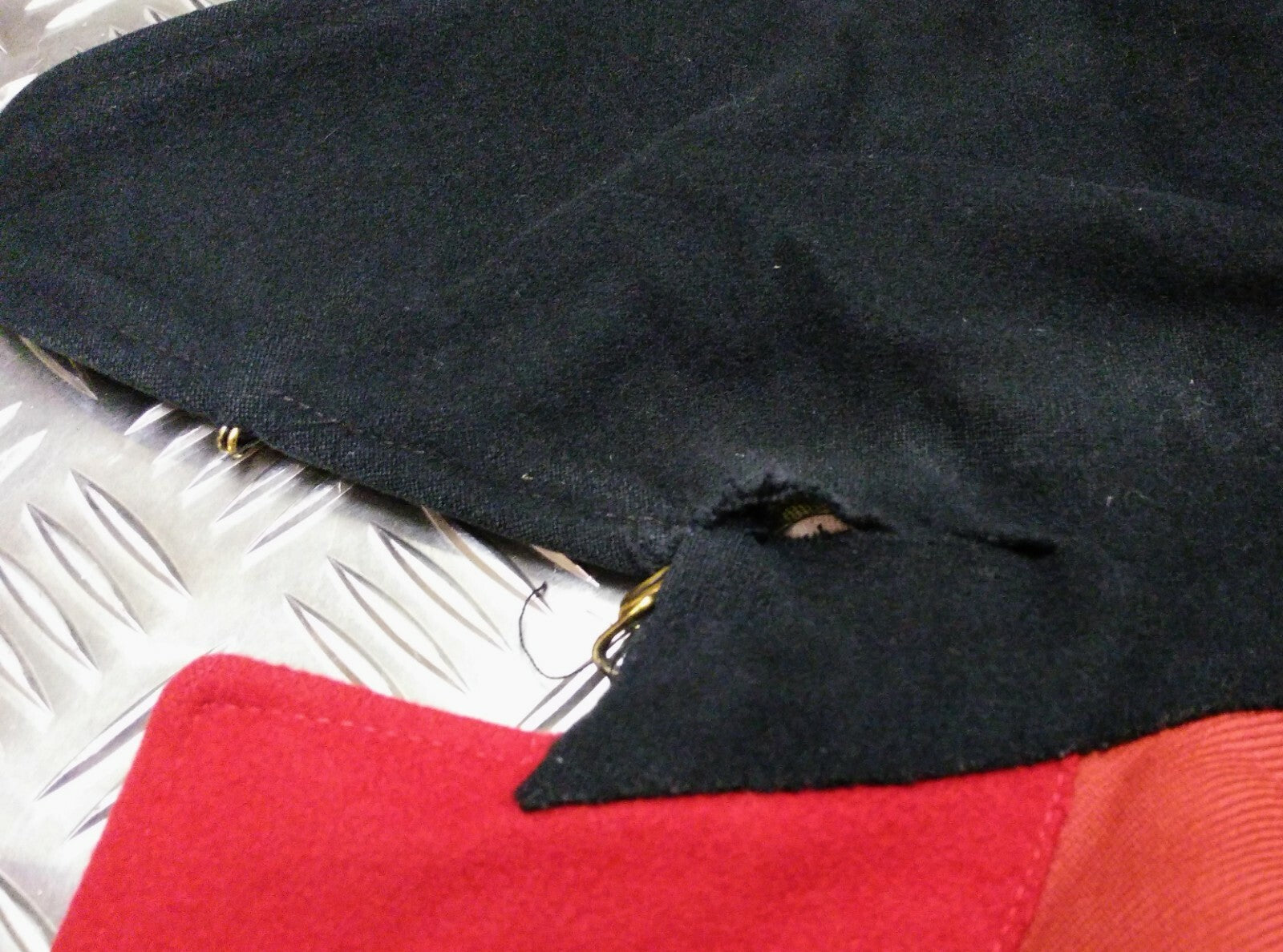 Wool Parade Cloak H Cav Life Guards Honi soit qui mal y pense Blue Collar Faulty
