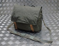 Vintage Canvas Bag Shoulder or Mini Backpack Straps Grey/Green