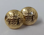 Jamaica Cap / Shirt Buttons 14mm UK Made ASBT151 X4