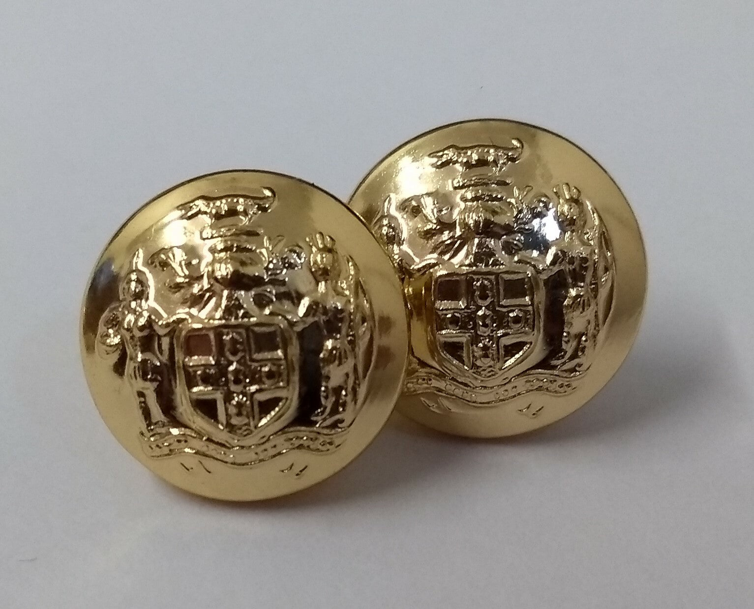 Jamaica Cap / Shirt Buttons 14mm UK Made ASBT151 X4