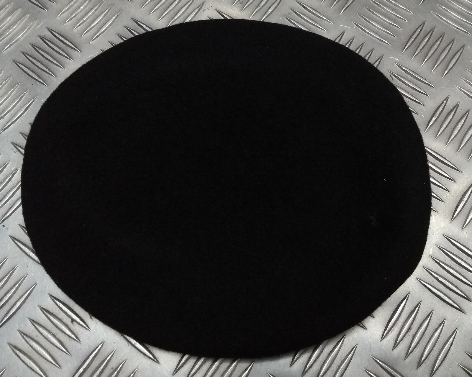 Black Beret Wool Genuine Hobson of London Manufactures Sample 7 56cm