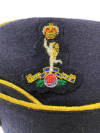 Royals Signals Side Hat / Forage Cap Army Style with Badge - NEW