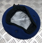 Mid Blue Beret Genuine Hobson London Manufactures Sample 7 56cm