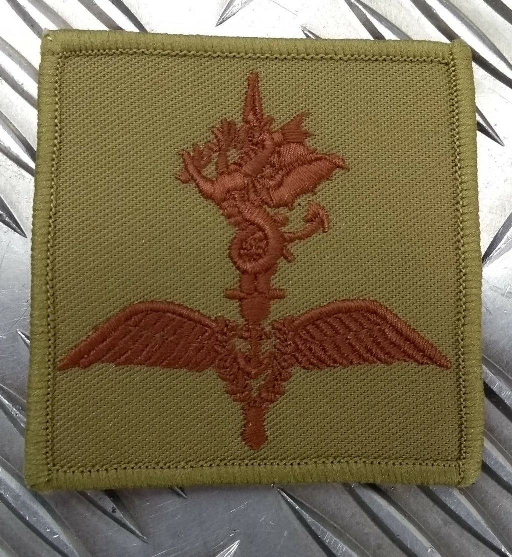 Genuine British Navy Issue Royal Marines Commando Helicopter Force Arm Patch X2