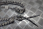 Oman Silver Aiguillette Senior Officer Blue Fleck Ceremonial UK Made