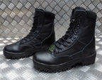 Lightweight Combat Boots With Shock Absorbing Anti Slip Soles Highlander UK4