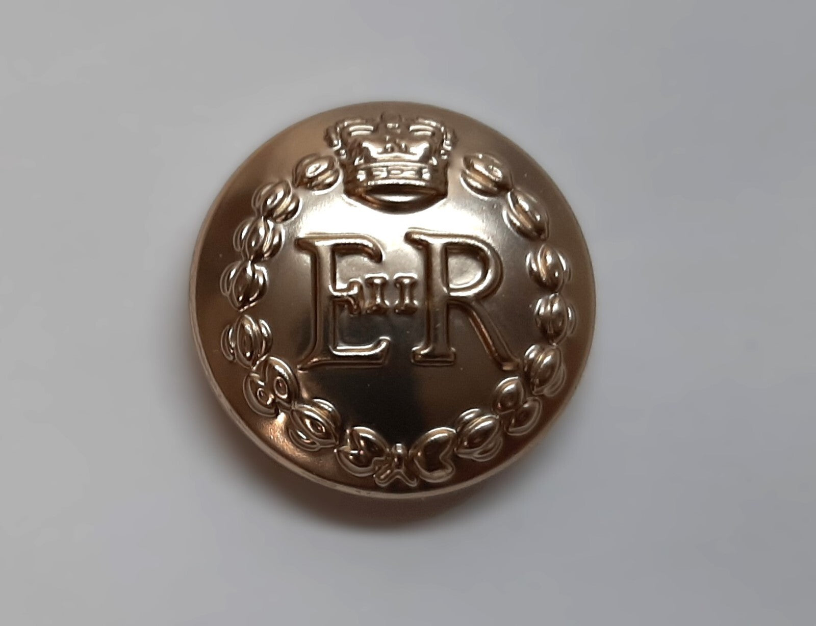8 RMP Buttons Size 30L Army Style ER II Queens Crown for No2 No1