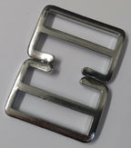 Genuine British Issue 1 1/4" Chrome Plated Rifle Sling Buckles X2 STD53