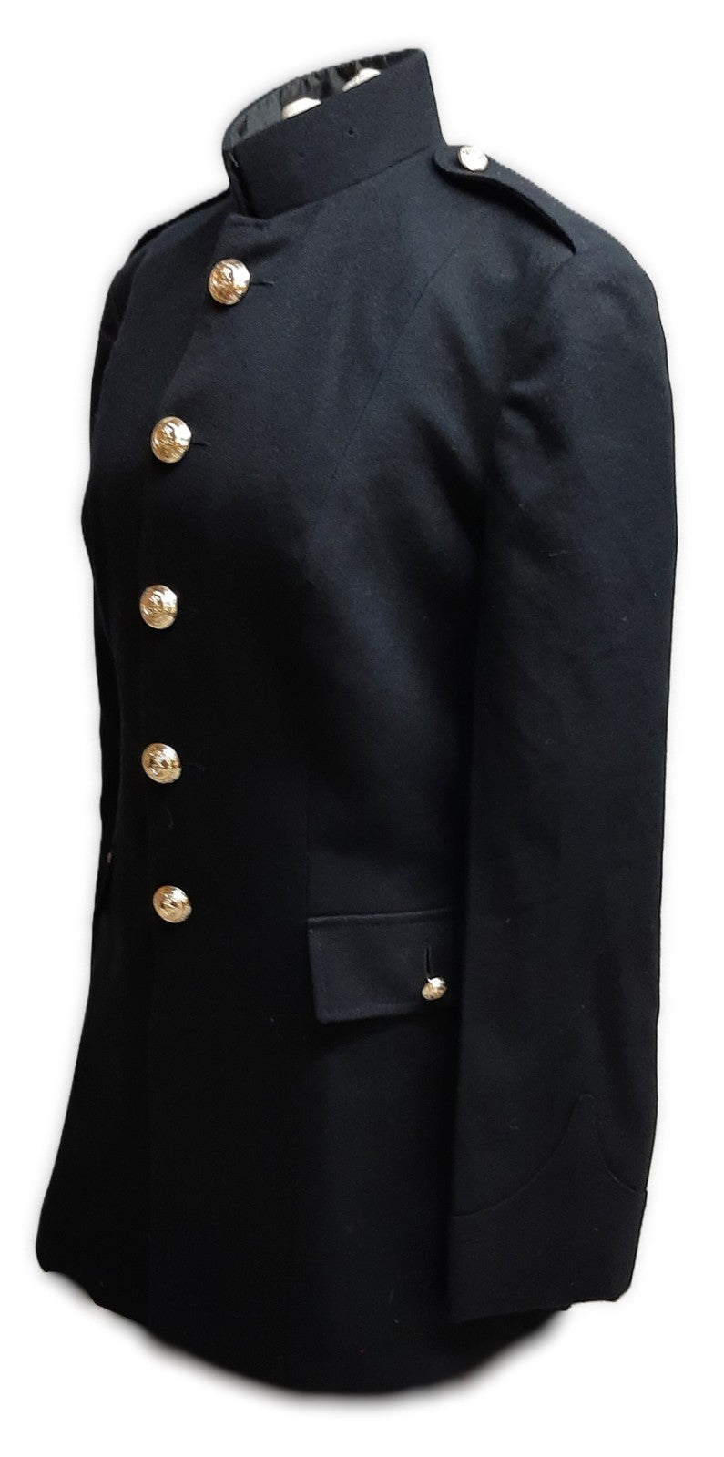 RM No1 Jacket Woman's R.M Dress Blue Tunic Fully Buttoned No Badge Size 93cm