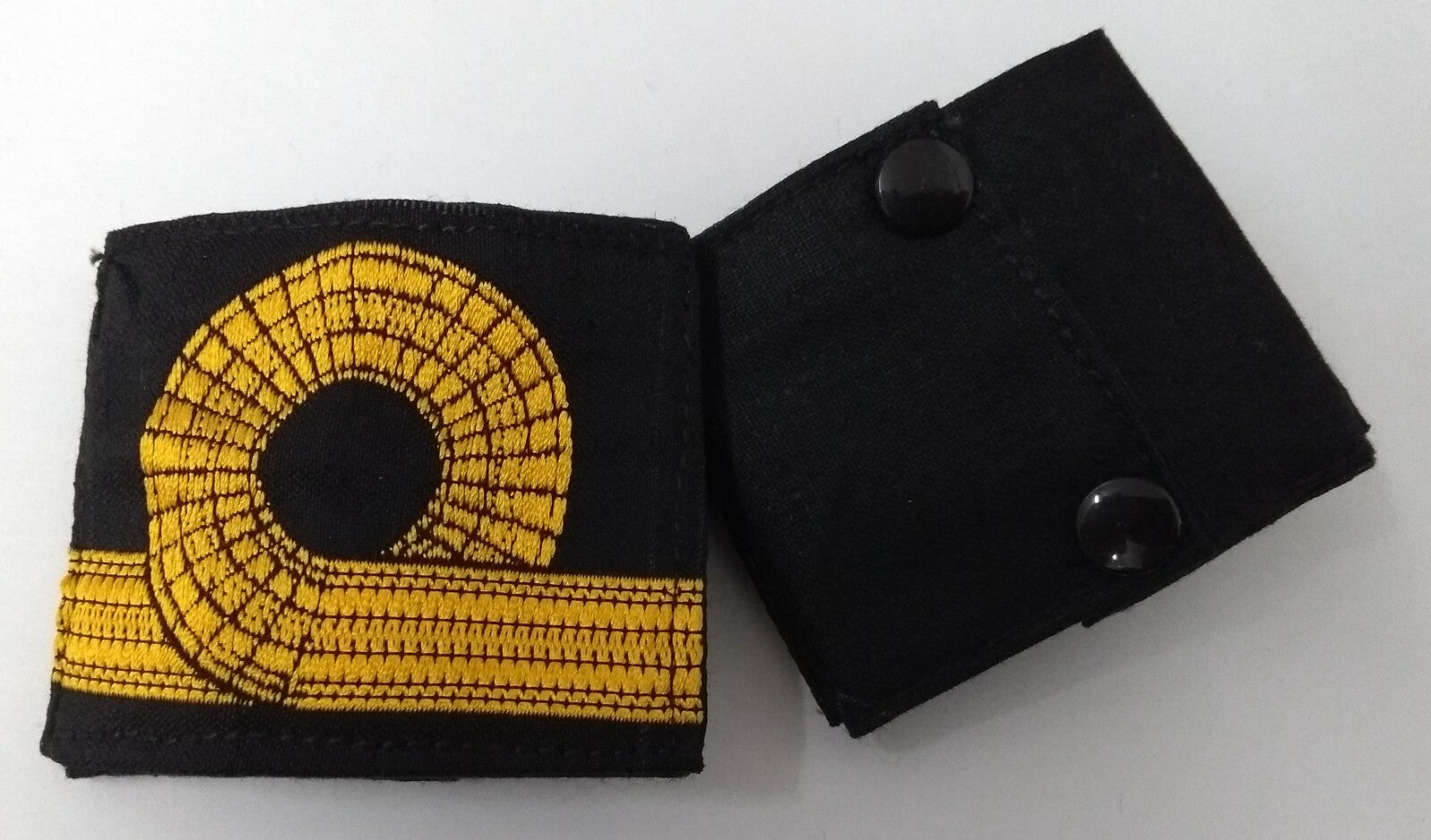 Genuine British Issue Royal Navy Sub Lieutenant Woven Rank Sliders RN
