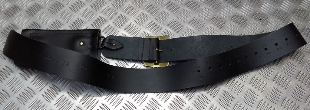 Cross Belt & Pouch Ceremonial M.o.D Leather Manufactures Template Hobson & Sons