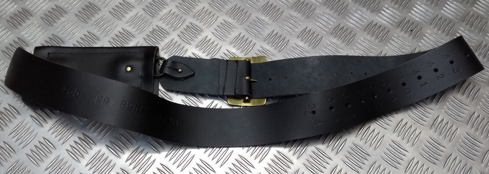 Cross Belt & Pouch Ceremonial M.o.D Leather Manufactures Template Hobson & Sons