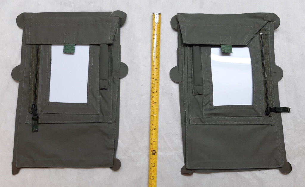 MK10A Thigh Pockets With Windows British Issue Left & Right 1 Pair NOS