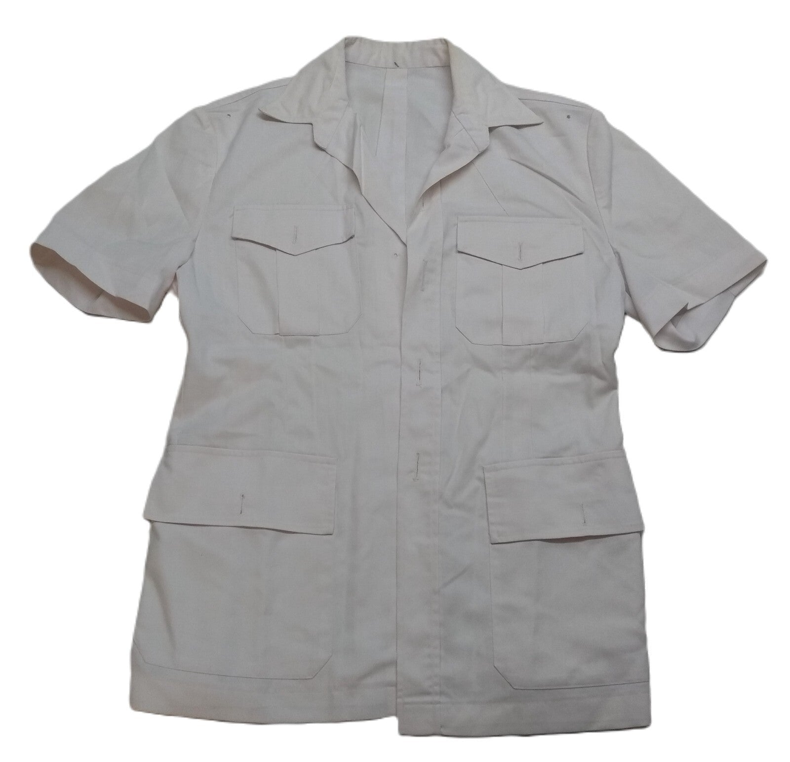 Vintage Bush Jacket Man's British Naval RN Ofc Dress No Buttons