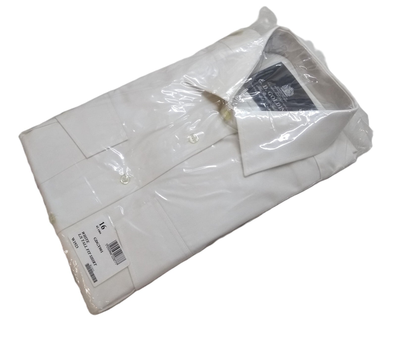 Golding Dress Shirt Long Sleeve Heavy Weight Cotton Tall Fit