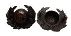 RM Collar Dogs Royal Marines No5 Dress Globe Badges 1 Pair