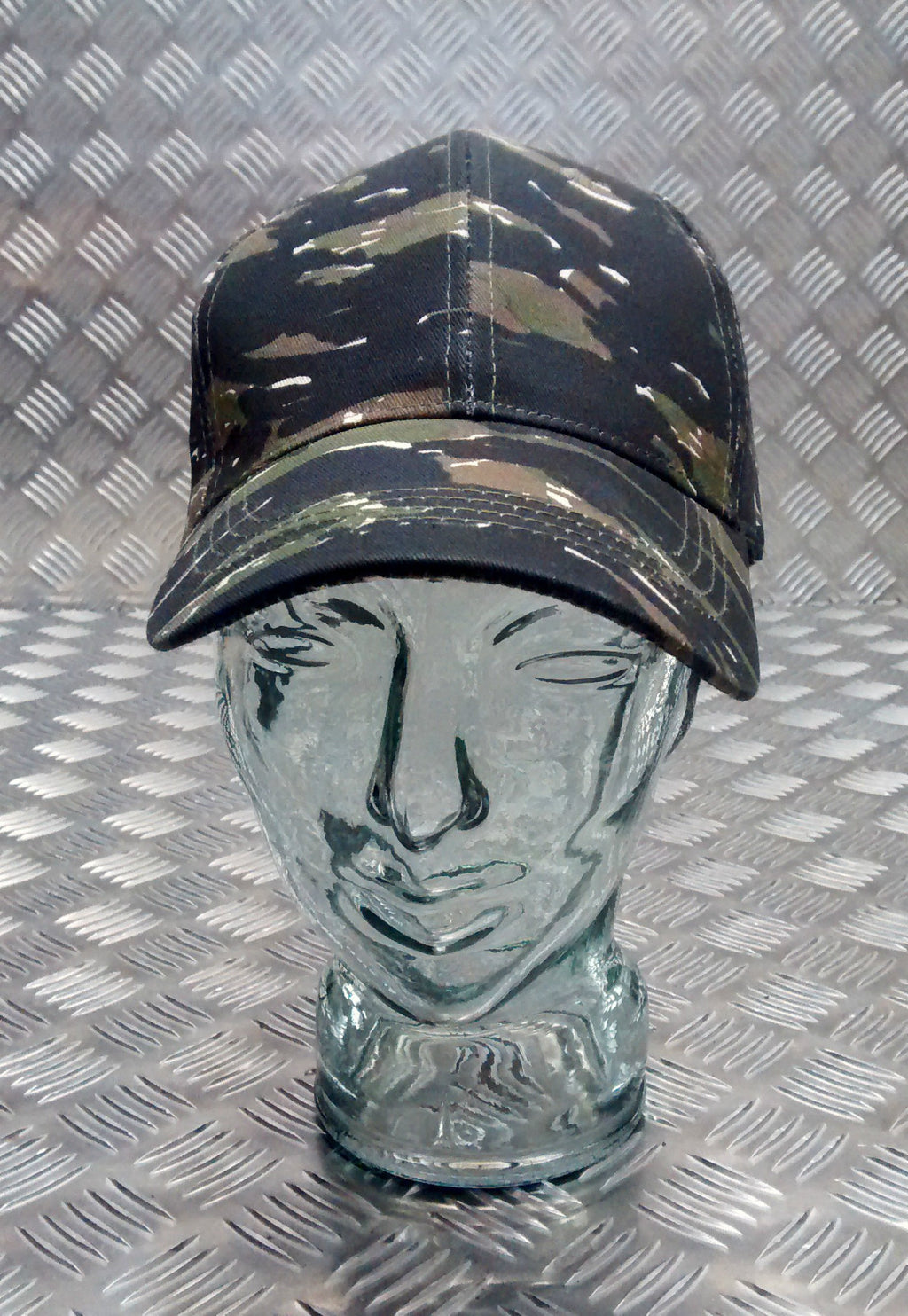 100% Cotton Tiger Stripe Pattern Camouflage Baseball Hat / Cap - Brand NEW