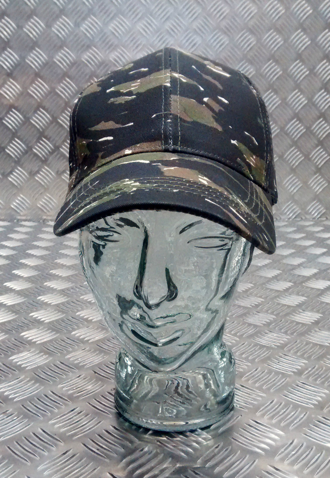 100% Cotton Tiger Stripe Pattern Camouflage Baseball Hat / Cap - Brand NEW