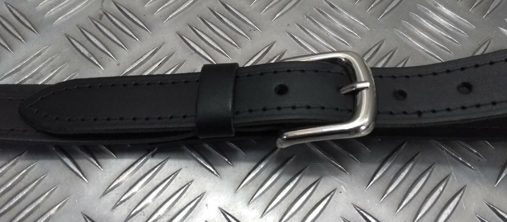 Standard Issue Belt STD British Black Trouser Belt Leather