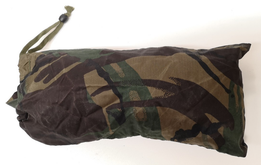 DPM Woodland Camo Basha Basher Shelter Sheet Bag British Military