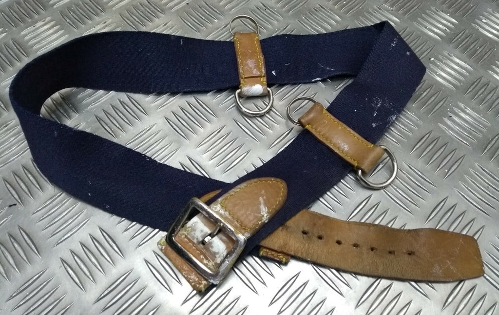 HCav Sam Brown Belt Blue Faulty Condition for Parts Only
