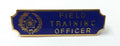 Vintage Field Training Collectors Enamelled Badge Snap Pin Badge