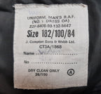 RAF Royal Air Force Dress Trousers Mens Blue - Grey Old Pattern No1 Waist 31"