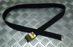 Genuine British Black RN Trousers Belt 1¼" Roll Buckle Royal Navy Grade 2