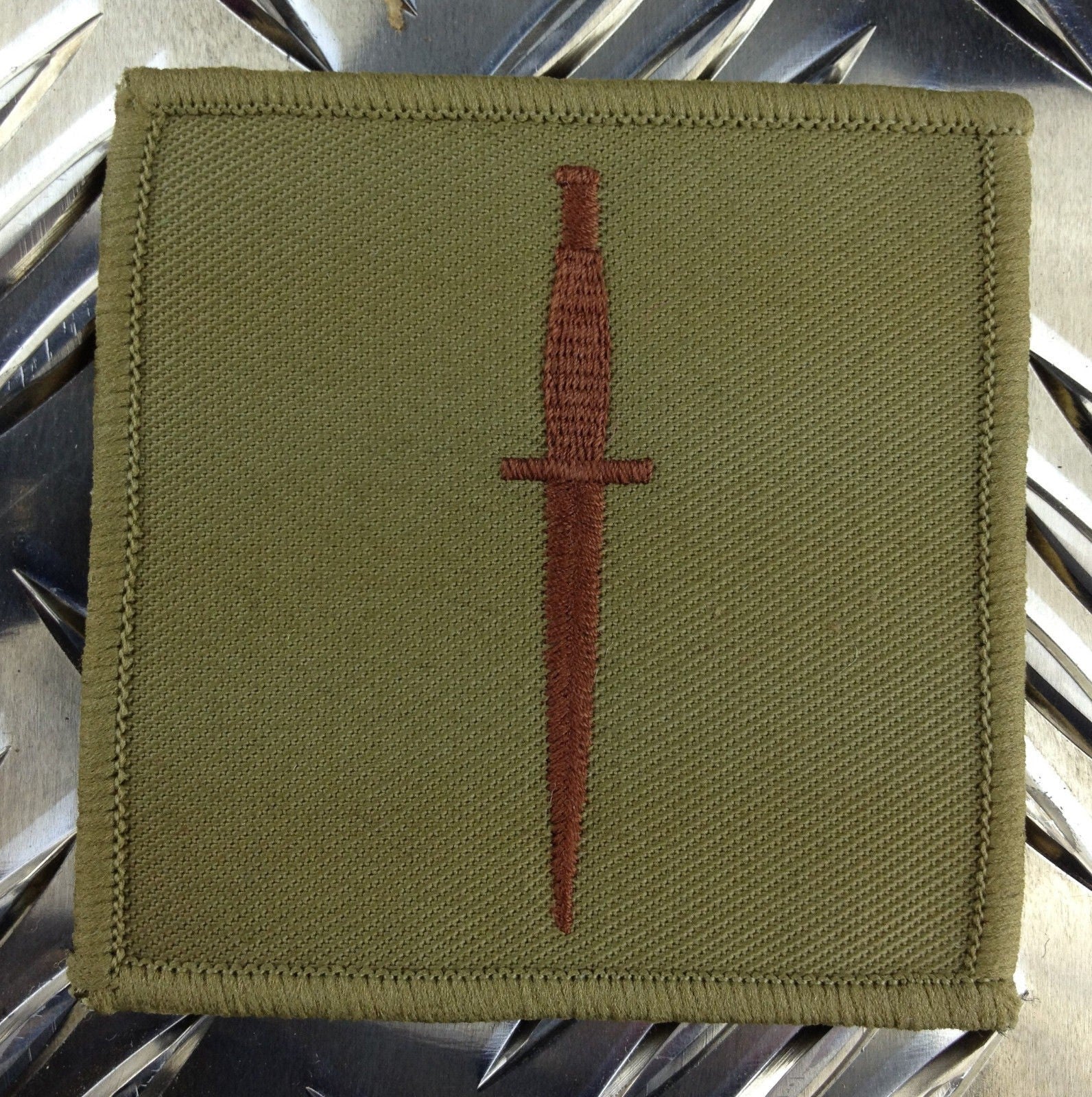 Genuine British ROYAL MARINES Royal Navy COMMANDO Dagger Patch / Badge - NEW
