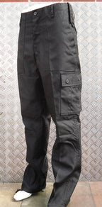 Midnight Blue Camo Military Style Combat Cargo Trousers - 36"-40" - NEW