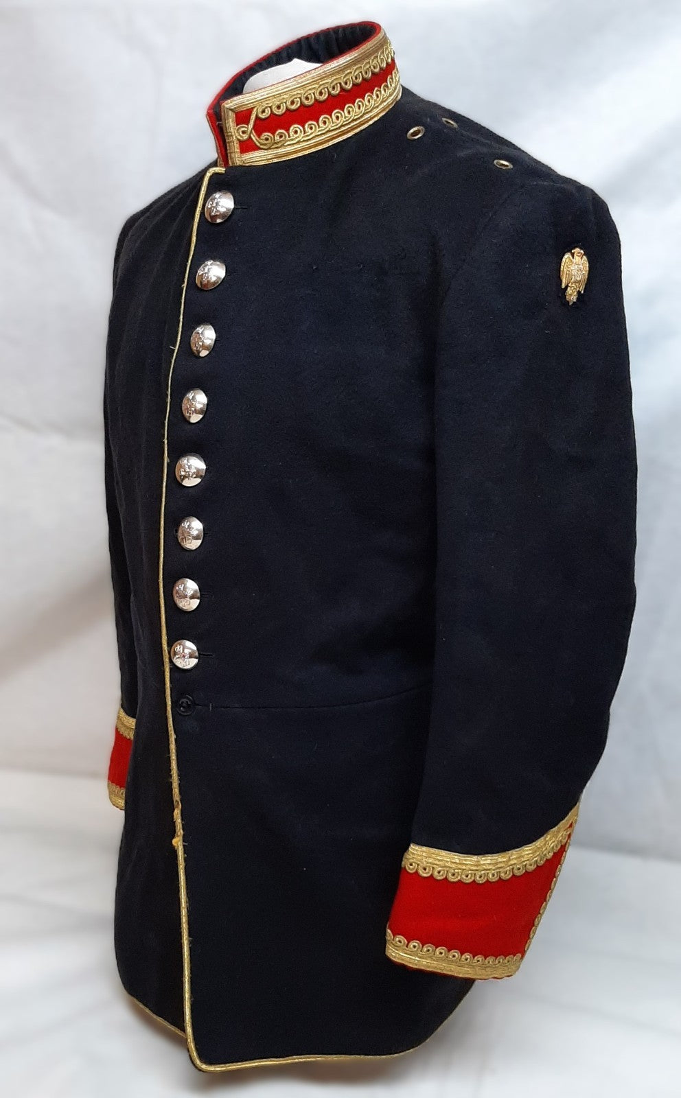 RHG 1st D Blues & Royals Trumpet Major Pattern British Army HCav Tunic 44.5"
