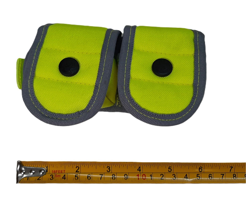 Cartridge Head Holder "Aegis" / "Safariland" Hi Viz Small Double Molle Pouch X2