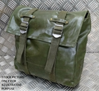 Vintage Army Issue Heavy-duty Vinyl Backpacks & Belts x4ea Heavy Wear & Defects