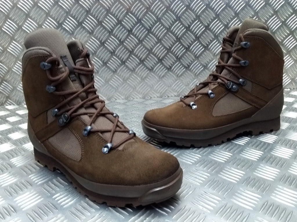 Haix Desert Boots Combat High Liability Full Army Spec Footwear UK 12M - NEW