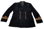 RN Jacket British Naval OFCs Lt Curls Vintage 1970s Pattern 8 Button