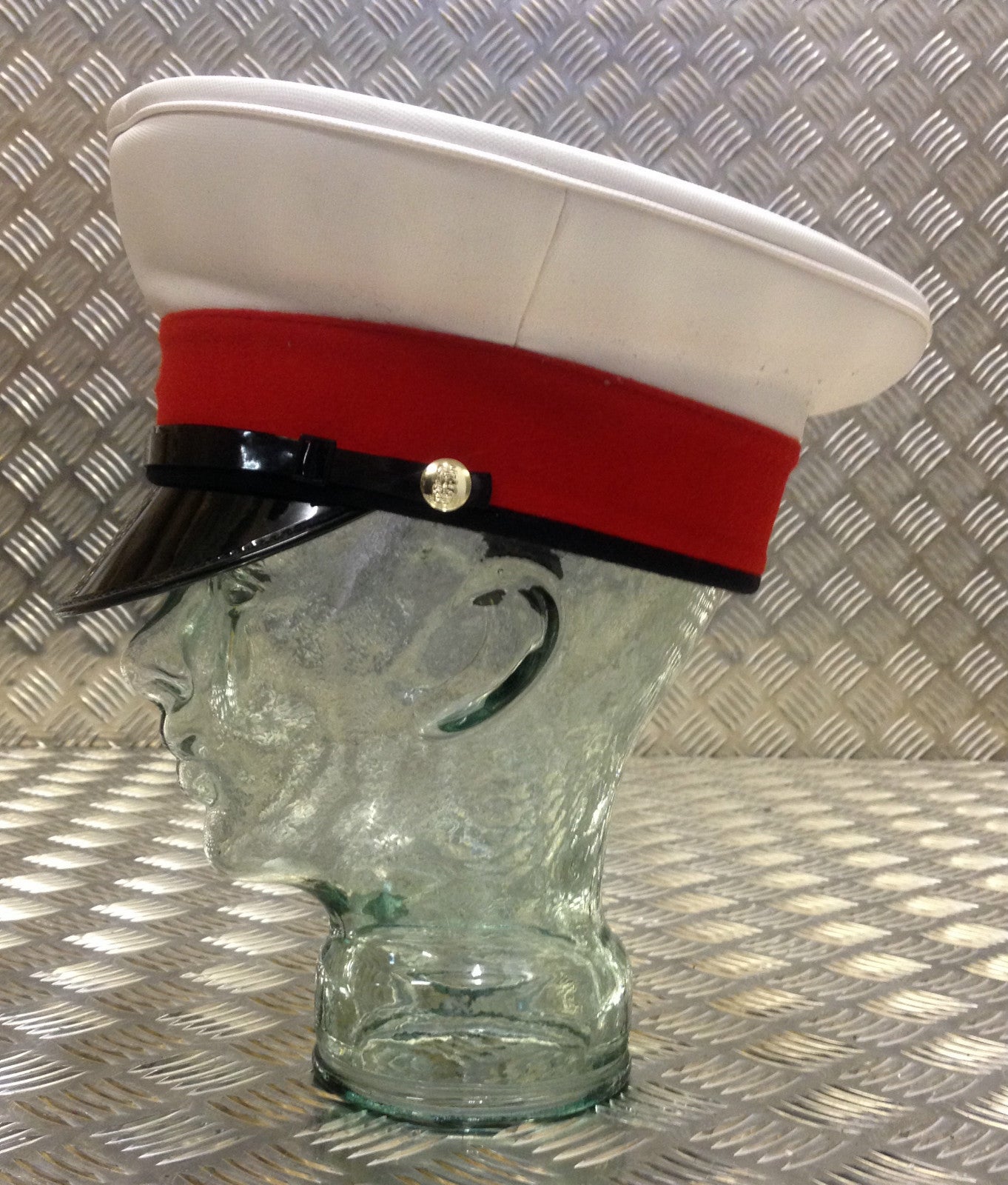 Royal Marines RM Peaked Dress Cap Male Captains Hat British - All sizes
