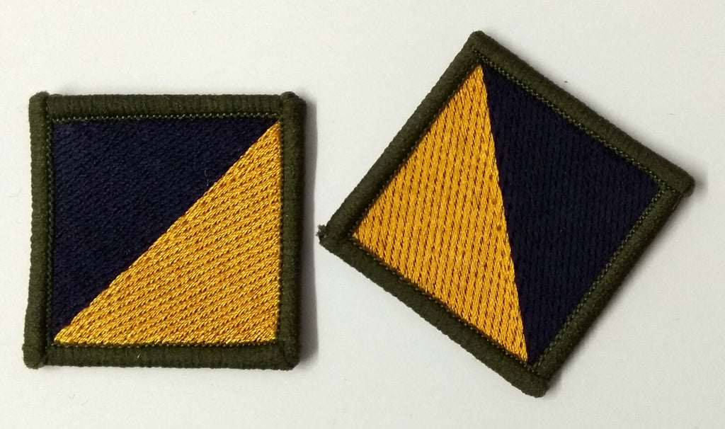 Genuine British Army Issue Royal Logistic Corps (RLC) TRF OD Patch X2 - ASPS334