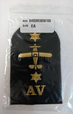Genuine British Royal Navy AV Leading Rate Avionics Qualification Badge