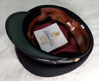 Army Cap No1 British Black Officers Oak Leaf Band By Goldings Headwear 58cm