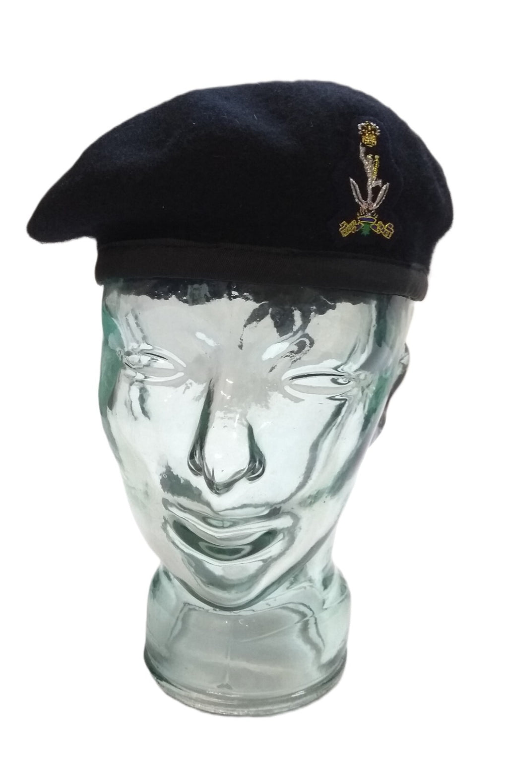 QGS Beret Blue British Army Queen's Gurkha Signals Officers Pattern By Goldings