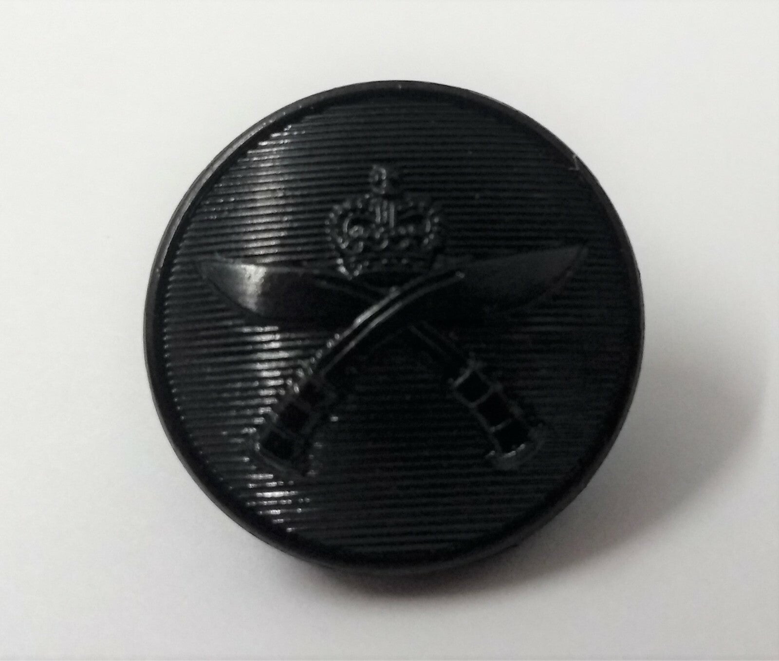British Army Queens Gurkha (Rifles) Issue Dress Black Buttons RGR 30L - NEW