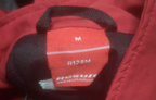 British Army Red Base Layer Soft Shell Jacket with Polish Eagle and Number 7 Insignia Size M