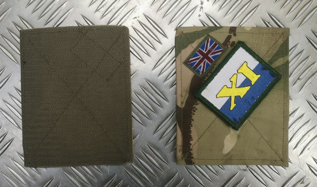 MTP Blanking Patches with 11th Signal Regiment TRF Patch / Badge Genuine British