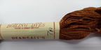 Vintage Mallard Floss Pure Silk Thread Boiling Dyes No7a Brown Pearsall's