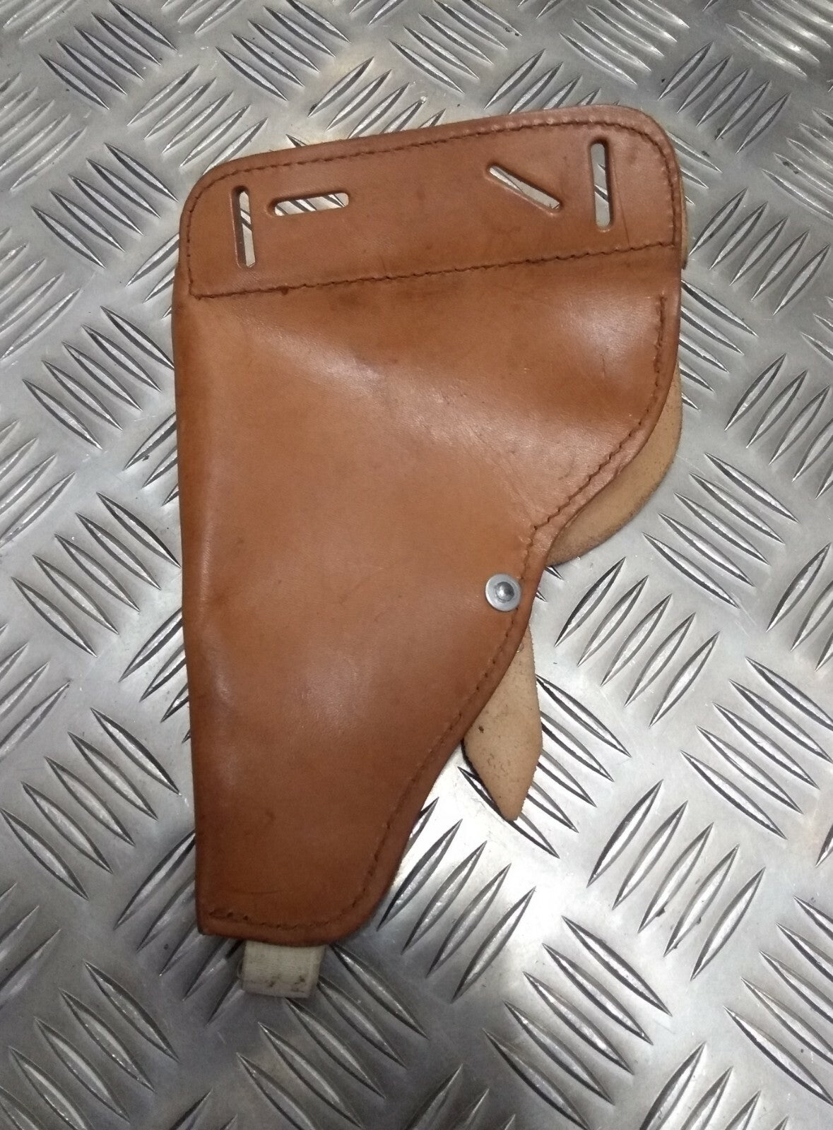 Tan Leather Holster Unknown Vintage Eastern Bloc Pistol Holder HNN1