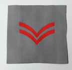 Genuine British QARANC Q A Royal Army Nursing Corps Rank Patch CPL